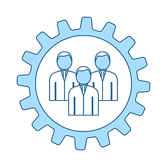 Image showing Teamwork Icon