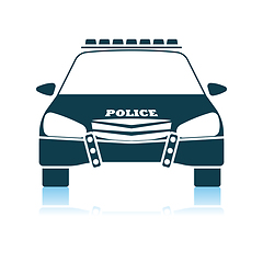 Image showing Police Icon Front View