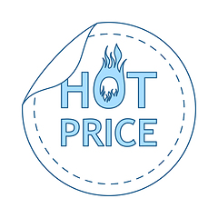 Image showing Hot Price Icon