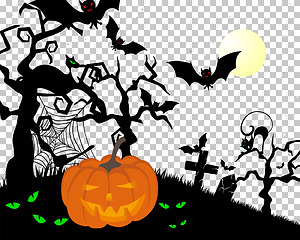 Image showing Happy halloween card