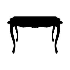 Image showing Table Silhouette