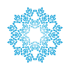 Image showing Circle Snowflake