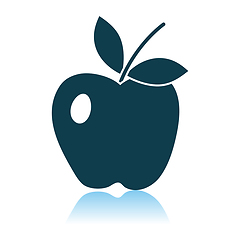 Image showing Icon Of Apple