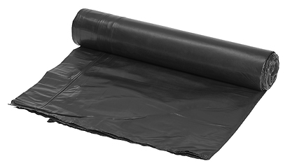 Image showing black garbage bags