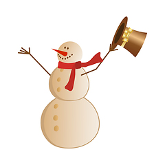 Image showing snowman