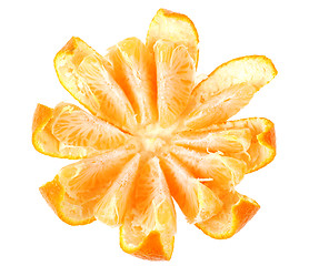 Image showing Peeled mandarin