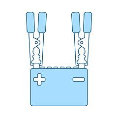 Image showing Car Battery Charge Icon