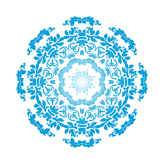 Image showing Circle Snowflake