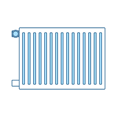 Image showing Icon Of Radiator