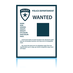 Image showing Wanted Poster Icon