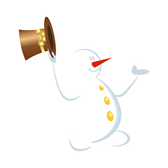 Image showing snowman