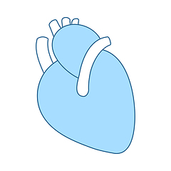 Image showing Human Heart Icon