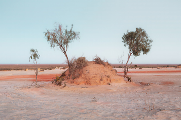 Image showing Australian desert landscape