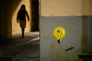 Image showing A street in Bergen