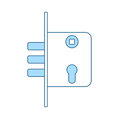 Image showing Door Lock Icon