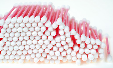 Image showing Cotton swabs