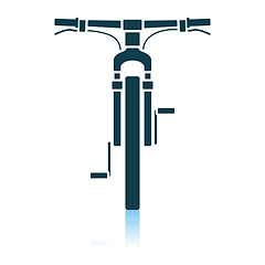 Image showing Bike Icon Front View