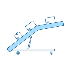 Image showing Warehouse Transportation System Icon