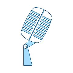 Image showing Old Microphone Icon