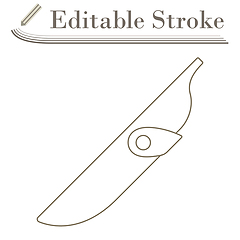 Image showing Knife Scabbard Icon