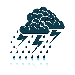 Image showing Thunderstorm Icon