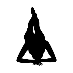 Image showing Naked sexy girls silhouette