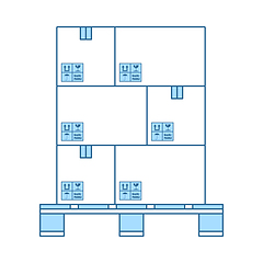 Image showing Cardboard Package Box Icon