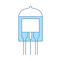 Image showing Electronic Vacuum Tube Icon