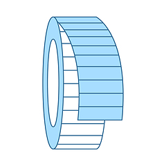 Image showing Tailor Measure Tape Icon