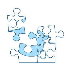 Image showing Baby Puzzle Icon