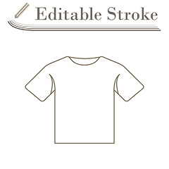 Image showing T-shirt Icon