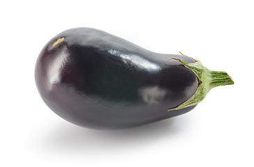 Image showing fresh ripe aubergine