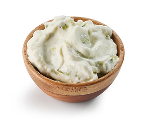 Image showing bowl of tzatziki sauce