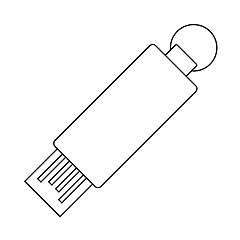 Image showing USB Flash Icon