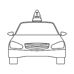 Image showing Taxi Icon