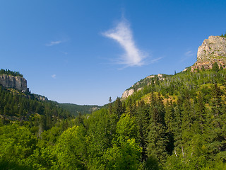 Image showing Summer in Spearfish Canyon