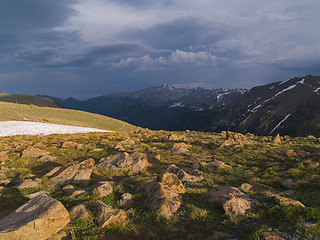 Image showing Trail Ridge Shadows