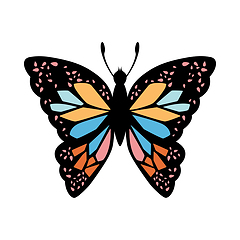 Image showing Butterfly Icon