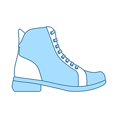 Image showing Woman Boot Icon