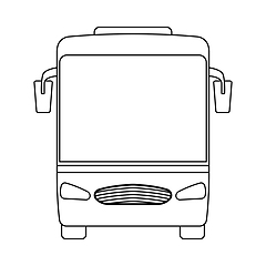 Image showing Tourist Bus Icon