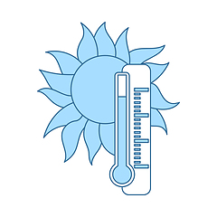 Image showing Summer Heat Icon