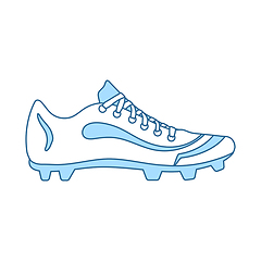 Image showing American Football Boot Icon