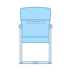 Image showing Guest Office Chair Icon