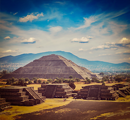 Image showing Teotihuacan Pyramids