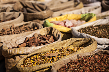 Image showing Spices in Indian market