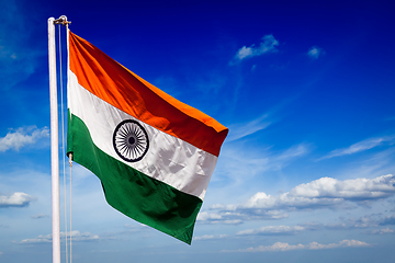 Image showing India flag of India