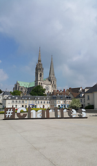 Image showing Cathedral of Notre-Dame in Chartres, France