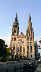 Image showing Famous Cathedral of Notre-Dame in Chartres, France