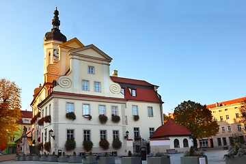 Image showing Building of city Hall in Wolow, Poland