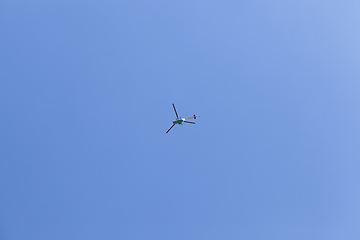 Image showing helicopter in sky